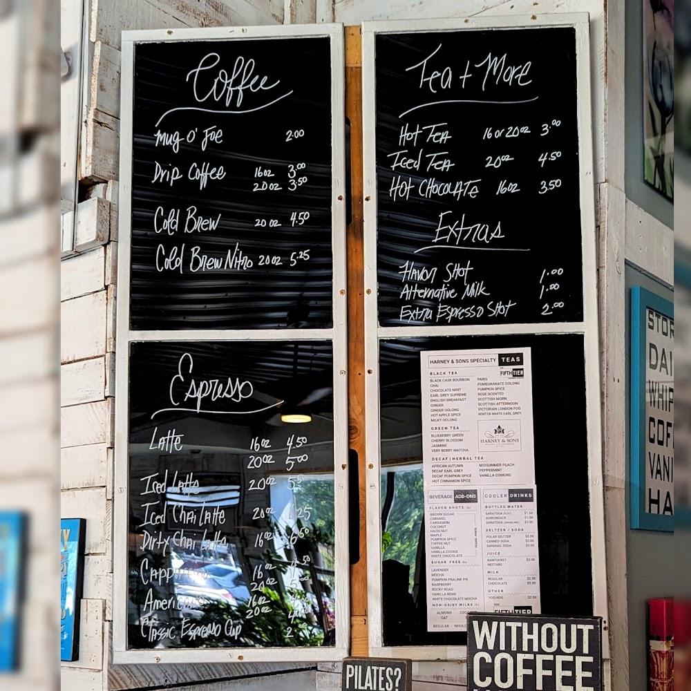 The Fifth Tier Baking Studio and Coffeehouse Menu image 1